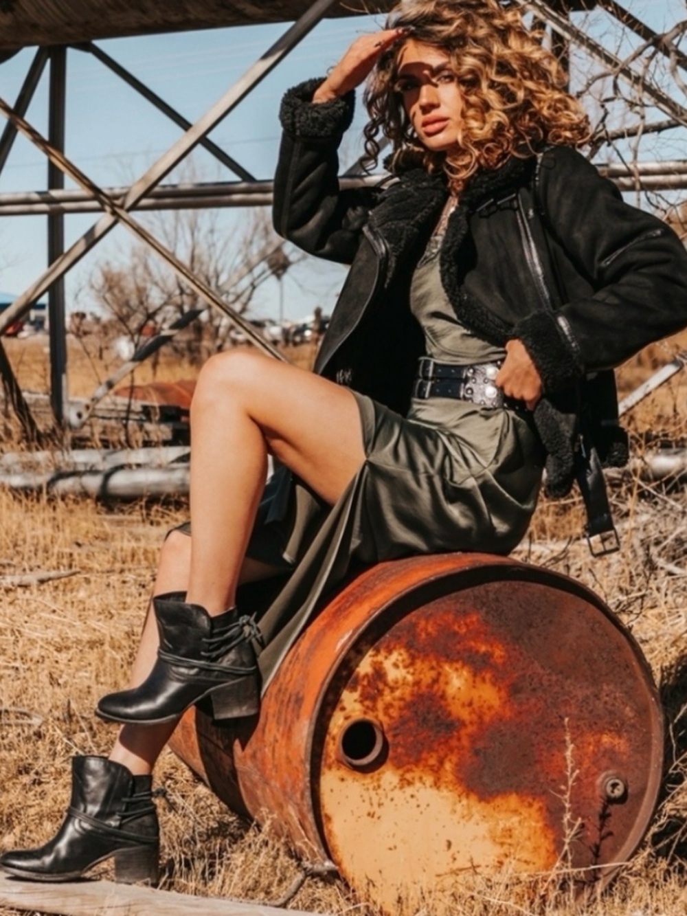 Freebies by Stephen Casey Leather Ankle Boot